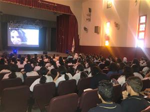 Les participants de la 2<sup>e </sup>journée à l'école Sainte Anne du Caire