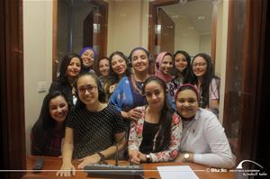 Les participants de l’atelier_Niveau 3_Mlle Dina Elkordy