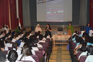 Les participants de la 2<sup>e </sup>journée à l'école Sainte Anne du Caire