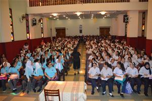 Les participants de la 2<sup>e </sup>journée à l'école Sainte Anne du Caire