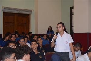 Les participants de la 2<sup>e </sup>journée à l'école Sainte Anne du Caire