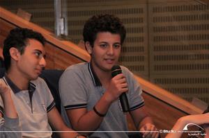 Les participants de la 3<sup>e </sup>journée à la Bibliotheca Alexandrina