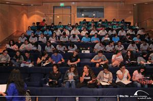 Les participants de la 3<sup>e </sup>journée à la Bibliotheca Alexandrina