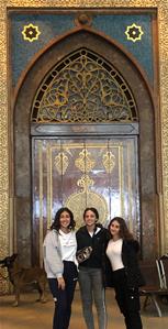 Les lauréates d'Alexandrie à la gare