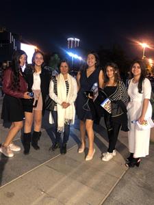 Avec l'actrice Salwa Ossman