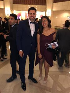 Lors de la cérémonie de clôture 