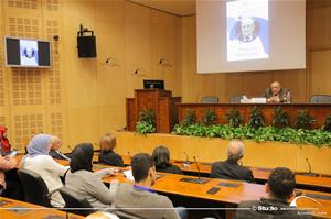 Conférence : qu’est ce qui se passe autour de nous par Dr Mostafa Elfeki, le directeur de la Bibliotheca Alexandrina