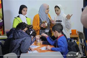 Les participants de l'atelier avec Mme Reda Kandil