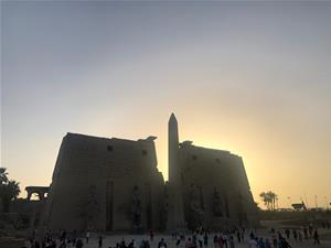 Lors de la cérémonie d'inauguration