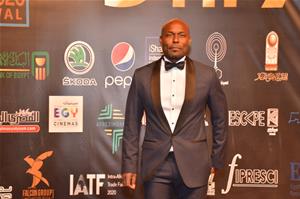  Lors de la cérémonie d'inauguration  