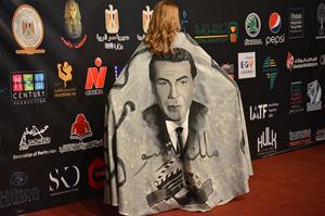  Lors de la cérémonie d'inauguration  