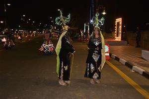  Lors de la cérémonie d'inauguration  