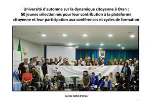 Atelier « Comment développer la citoyenneté en Méditerranée »