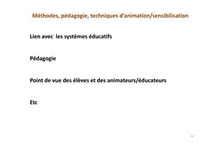 Atelier « Comment développer la citoyenneté en Méditerranée »