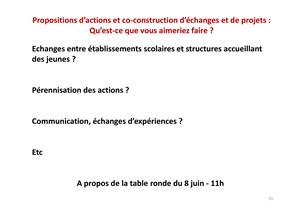 Atelier « Comment développer la citoyenneté en Méditerranée »