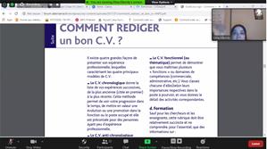  Groupe 1 : Mission 1 : Rédaction d’un C.V.