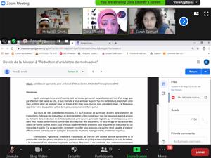 Groupe 2 : Mission 2 : Rédaction d’une lettre de motivation