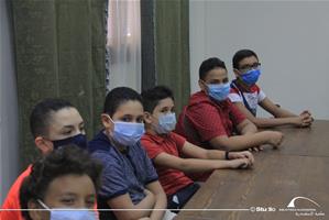 Deuxième groupe à l'école Saint Gabriel