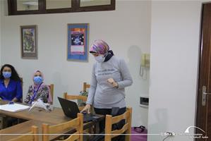  Deuxième groupe à l'école Saint Gabriel, avec Sara Zoheir,l'animatrice de l'atelier