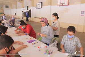 Deuxième groupe à l'école Saint Gabriel