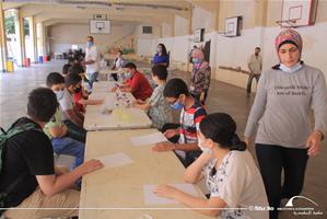 Deuxième groupe à l'école Saint Gabriel