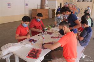 Deuxième groupe à l'école Saint Gabriel