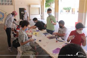 Deuxième groupe à l'école Saint Gabriel