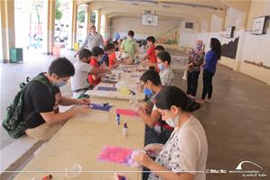 Deuxième groupe à l'école Saint Gabriel