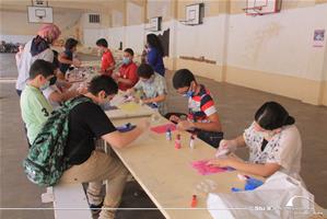 Deuxième groupe à l'école Saint Gabriel
