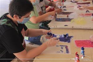 Deuxième groupe à l'école Saint Gabriel