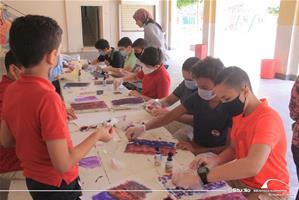 Deuxième groupe à l'école Saint Gabriel