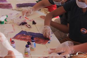 Deuxième groupe à l'école Saint Gabriel