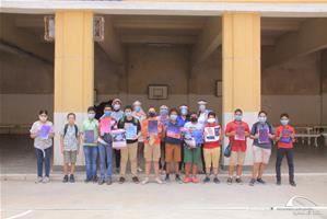 Deuxième groupe à l'école Saint Gabriel