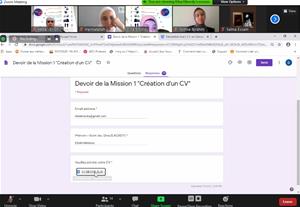 Groupe 3 : Mission 1 : Rédaction d’un C.V.
