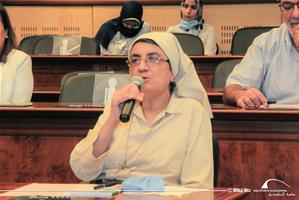 Soeur Isis Naguil, Responsable du cycle secondaire à l’Institution Sainte Jeanne Antide