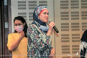 M<sup>lle</sup> Heba Elghetany, Spécialiste d'activités au CAF