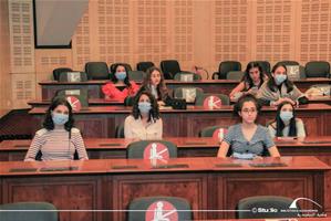 Les lauréates de l’atelier « Trois journées du cinéma méditerranéen » de 2019