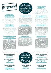 Le programme du Forum