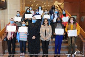 ​Distribution des certificats - Photo de groupe