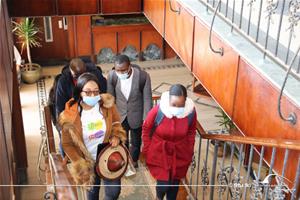 Les participants de l'atelier