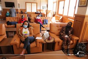 Les participants de l'atelier