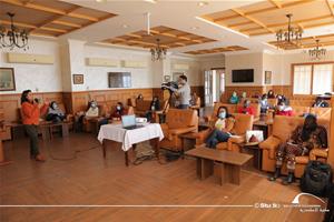 Les participants de l'atelier