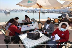 Les participants de l'atelier