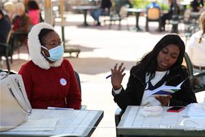 Les participants de l'atelier