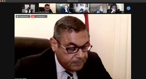 L'intervention de S.E.M. Abou Bakr Hefny, Ambassadeur de la République Arabe d’Égypte en Uruguay