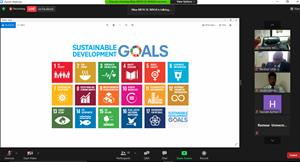 L'intervention de M<sup>me</sup> Aliaa Abou El Naga, Conseillère à l’Agence Égyptienne de Partenariat pour le Développement<br /> 