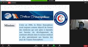 L'intervention de Dr El Hassan Mohamed, Maître de conférences en médecine interne au service de néphrologie à la Faculté de Médecine, Université d’Alexandrie