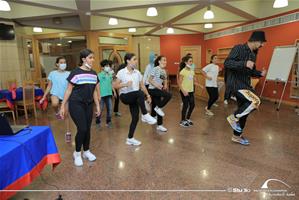  Les participants de l'atelier "Hip Hop"