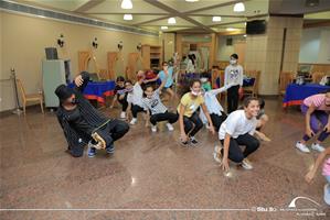  Les participants de l'atelier "Hip Hop"