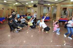  Les participants de l'atelier "Hip Hop"